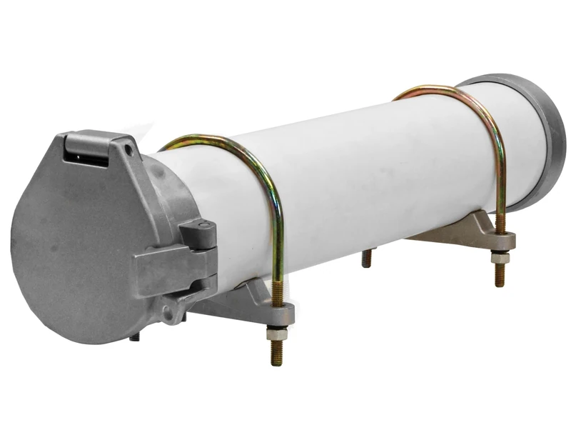 Buyers Products CC400 PVC Conduit Carrier Kit, 4 Inch Diameter, Mounting Hardware Included, Spring-Loaded Latch, Weather-Resistant Door Gasket