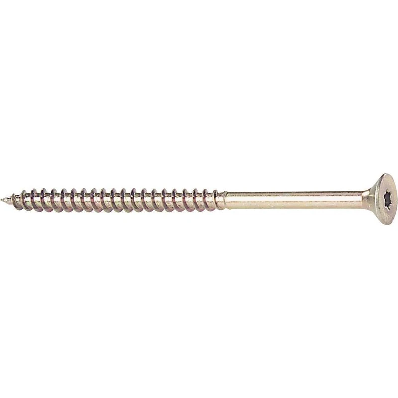 839524 Wood Screw 4.0 mm 40 mm T-Profile Galvanised Steel Pack of 200