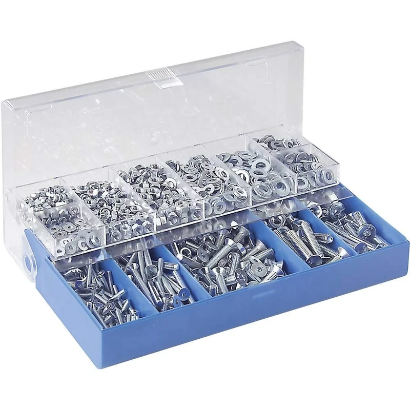 DIN 7991 Assortment of Countersunk Hexagon Socket Screws Pack of 1000