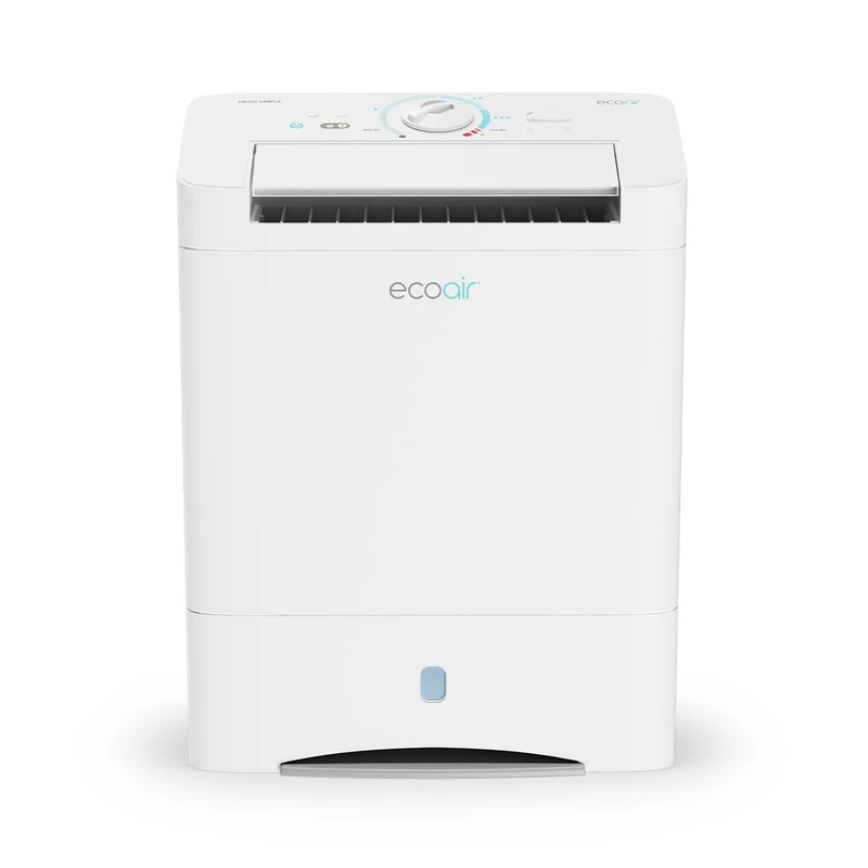 EcoAir DD3 Simple | Rotary Dial Control | 10 L/Day | 3.5L Water Tank | Silver Filter | Laundry Mode | Light Weight 8.5Kg | Damp Condensation Control | Desiccant Dehumidifier - Image 1