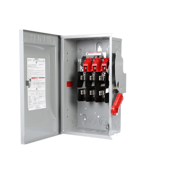Siemens HF322N 60-Amp 3 Pole 240-volt 4 Wire Fused Heavy Duty Safety Switches