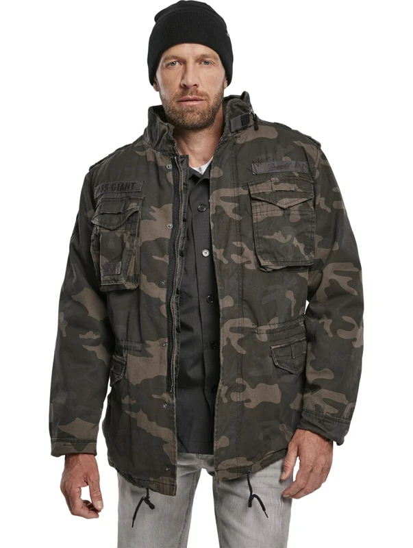 Brandit M65 Giant Jacket, Farbe: darkcamo, Größe: 5XL