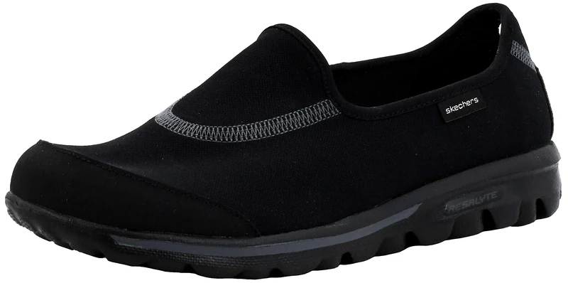 Skechers GOwalk, Women's Trainers, Black, 3 UK (36 EU)