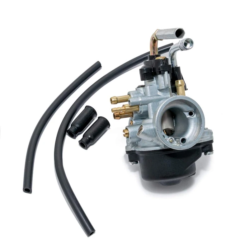 Carburetor Maxtuned Racing, 17.5 mm Manual Choke for Aprilia, Area 51, Gulliver, Rally, Sonic, SR, SR50, Benelli, 491, K2, Naked, Beta, Ark, Chrono, CPI, Bingo, Hussar 10 mm, Popcorn KTM. , Go, Q. uadra, Tempo, Malaguti F12 Phantom, F15 Firefox, MBK, Equalis, Evolis, Fizz, Nitro, Mach G, Flipper, Ovetto, PGO, Big Max, G-Max, T-Rex, Revonec, GTX, Rexy, Silver. street, escape Yamaha Aerox, Axis, Jog R, RR, Neos, Why 50