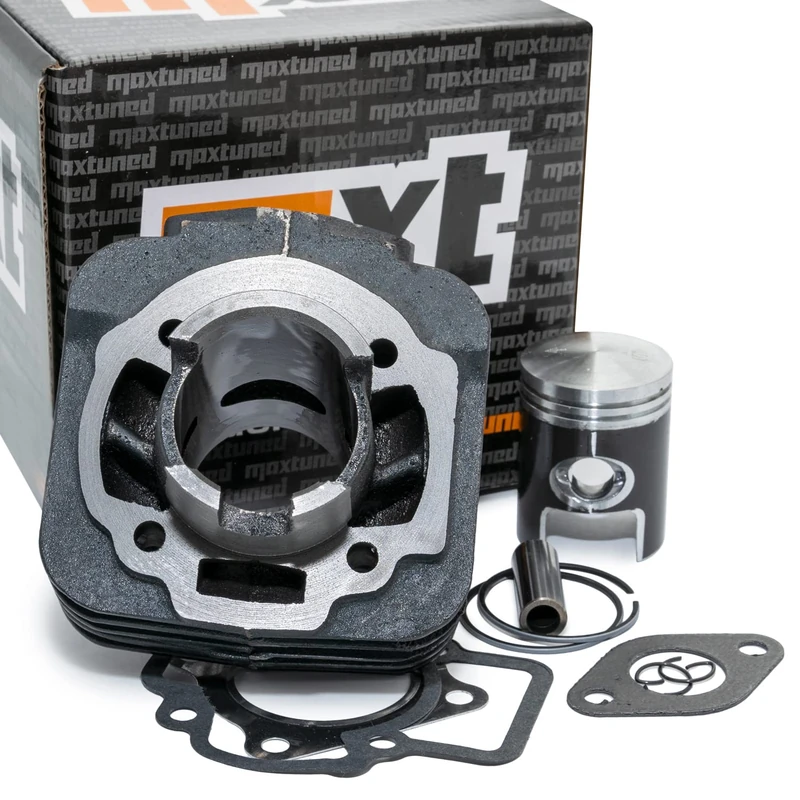 Cylinder Maxtuned Standard 50cc for Piaggio, Diesis, Fly, Free, Liberty, NRG MC2, MC3, S, Sfera, Storm, TPH, Zipbase SSL, Vespa, ET2, LXV, Gilera Stalker, Easy Moving, ICE, Derbi, Atlantis
