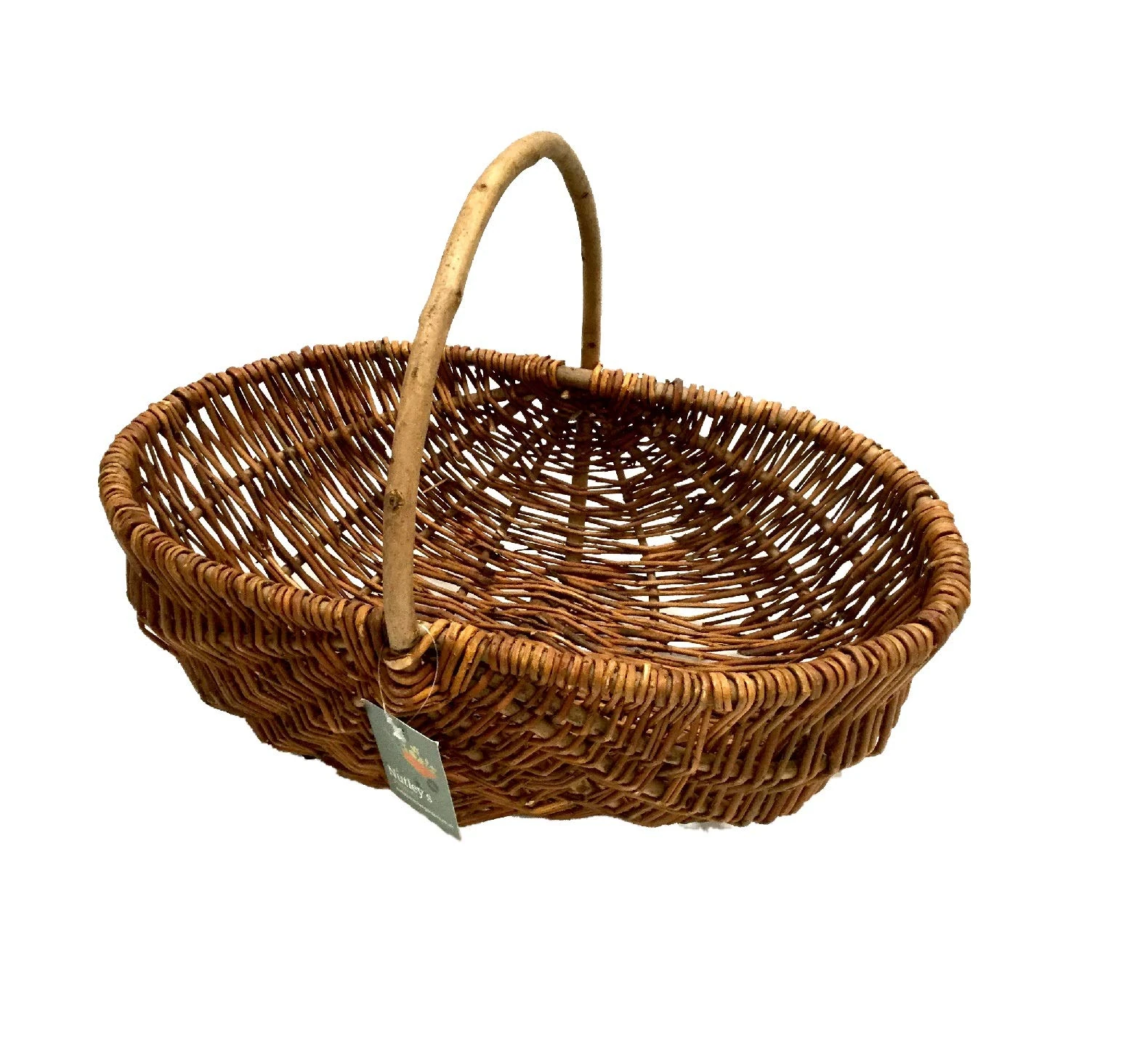 Nutley's Medium Rustic Willow Vegetable Trug