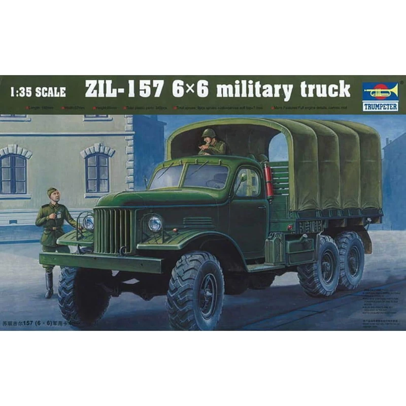 Trumpeter 1: 35 - Zil-157 6x6 Military Truck - Image 1
