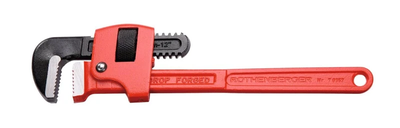 Rothenberger 1000001337 Stillson Pipe Wrench, Red, 1000001339