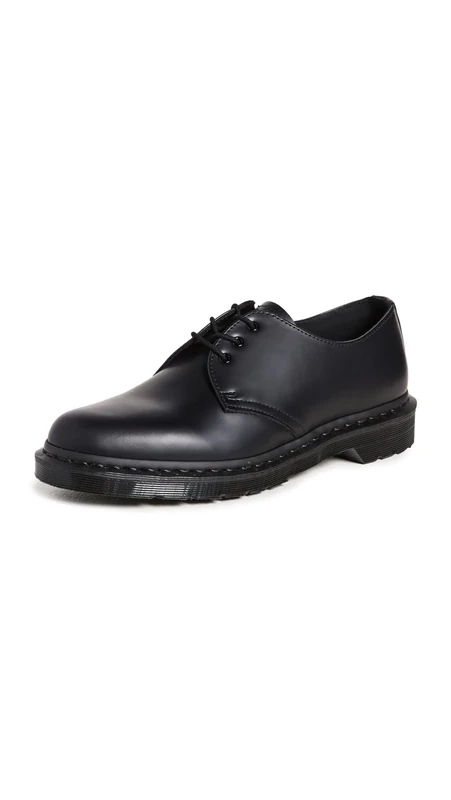 Dr Martens Unisex-Adult Monochrome 1461 Black Lace Up 14345001 4 UK