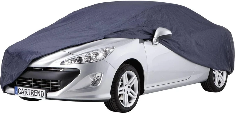 Cartrend Full car cover "New Generation", weatherproof, size L, polyester blue, for VW Passat and similar models