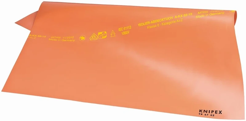 KNIPEX 98 67 05 1,000V 20 Square Insulated Rubber Cover - Image 1