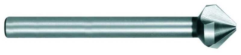 RUKO HSS Taper and Deburring Counter Sinker, Din 335, Type C, 90 Degree, Bright Finish, 20.5 mm Diameter, 115.0 mm Length, R102277