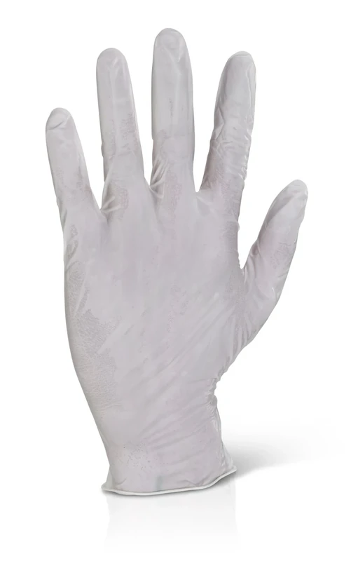 LATEX EXAMINATION GLOVES POWDER FREE WHITE XL