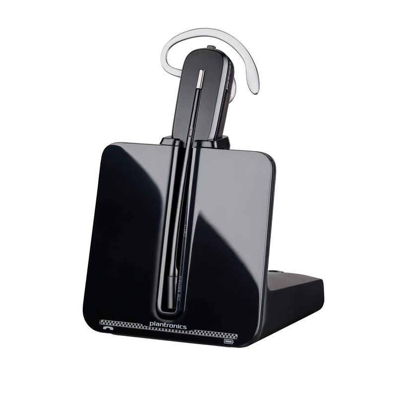 Plantronics - CS540 DECT headset — single-ear wireless headset (mono), 3 different wearing styles - connection to a desk phone - microphone with noise cancelling & range of up to 120 m