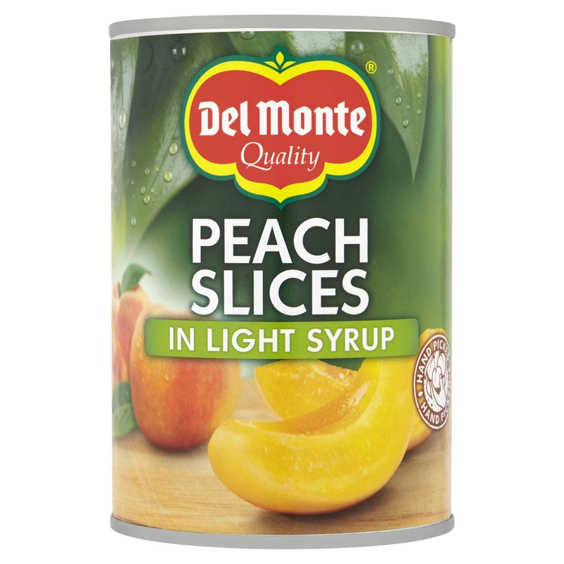 Del Monte Peach Slices in Syrup 420 g (Pack of 12)