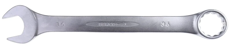 Bahco 111M-36 Combination Wrench, Silver, 36 mm