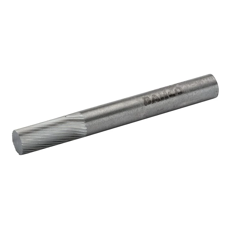 Bahco A1020M06X Cylindrical X-Cut Rotary Burr, Silver, Medium, 10 x 60 mm