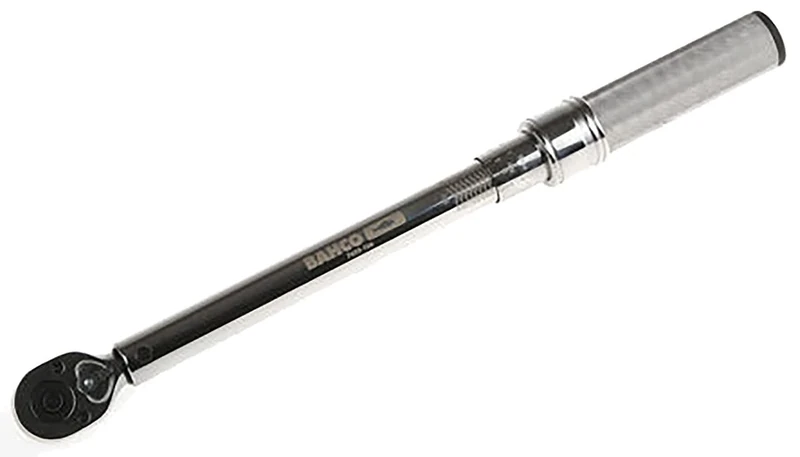 Bahco 7455-100 Metric/Imperial Mechanical Torque Wrench, Silver, 3/8-Inch, 20-100 nm