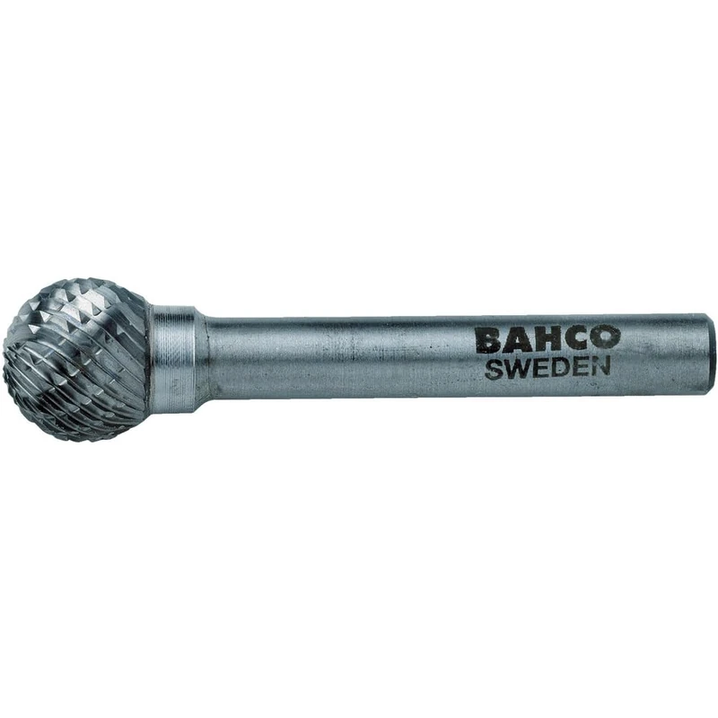 Bahco D1211M06X Spherical Shape Medium Rotary Burr, 0 V, Silver, 12/51 mm