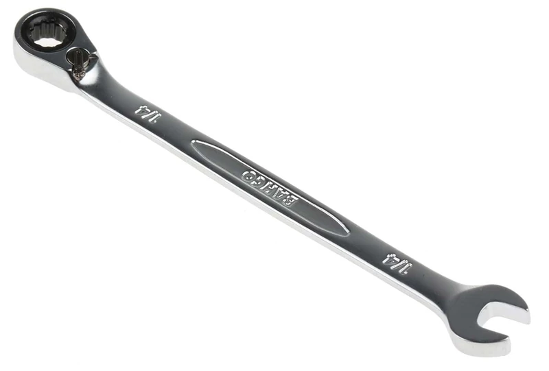 Bahco IR1RZ-1/4 Llave COMBINADA CON CARRACA, Silver, 1/4