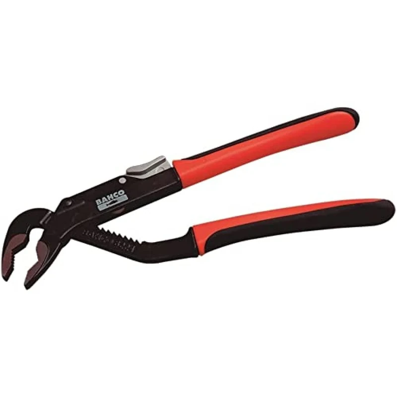 Bahco 8225 IP "Ergo" Slip Joint Pliers, Black/Orange, 315 mm