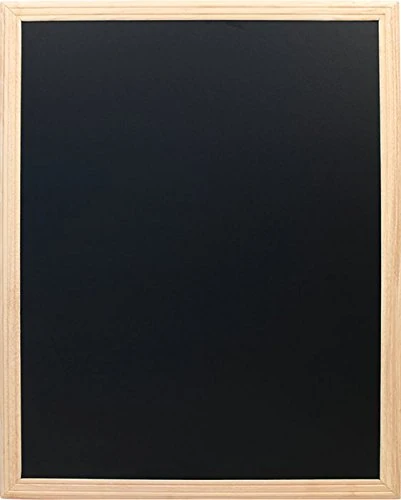 Securit 70 x 90cm Lacquered Finish Wall Chalk Board - Plain