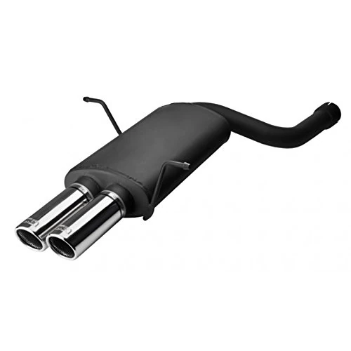 Ulter Sport Sport exhaust compatible with BMW E46 6-Cilinder Sedan/Coupe/Touring 320i 110kW/323i 125kW/328i 142kW 1998-2005 (with 1 connection pipe) 2x 70mm - Image 1