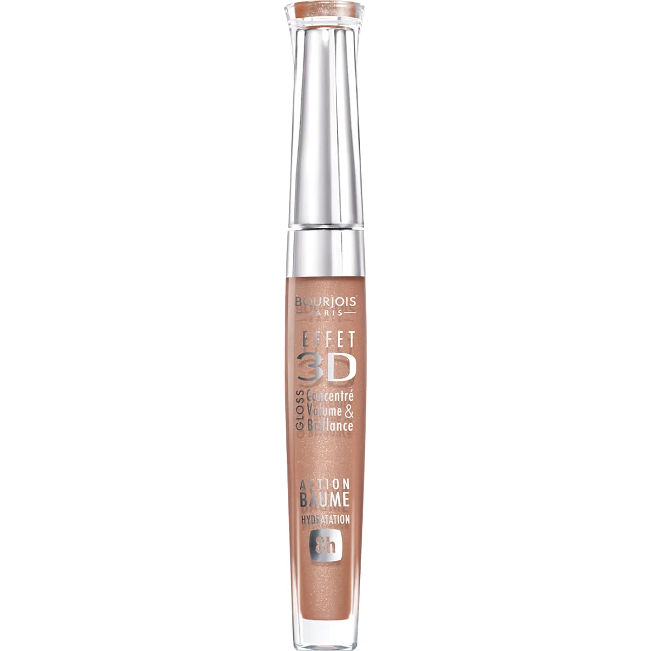 Bourjois Lip Gloss Effet 3D 33 Brun Poétic Nudes, 5.7ml 341333