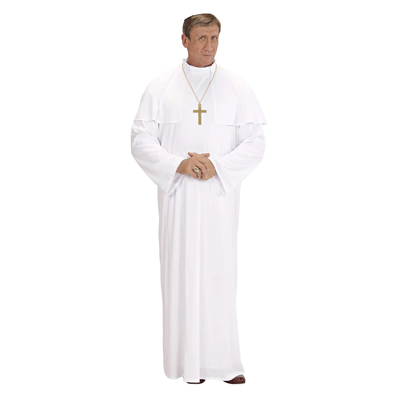 Mens Pope Costume Medium UK 40/42" for Vicar Priest Church Fancy Dress