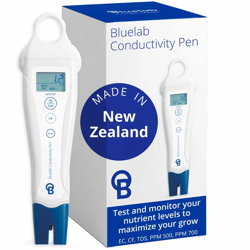 Bluelab PENCON Conductivity Pen and Digital TDS Meter, Water Tester for Temperature and Nutrient (CF, EC, PPM 500, PPM 700), TDS Testing Kit for Hydroponic System and Indoor Plant Grow - Image 1