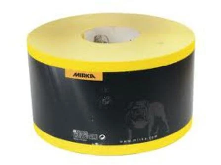 Mirka Yellow Oxide Sandpaper Roll 40 Grit 50m