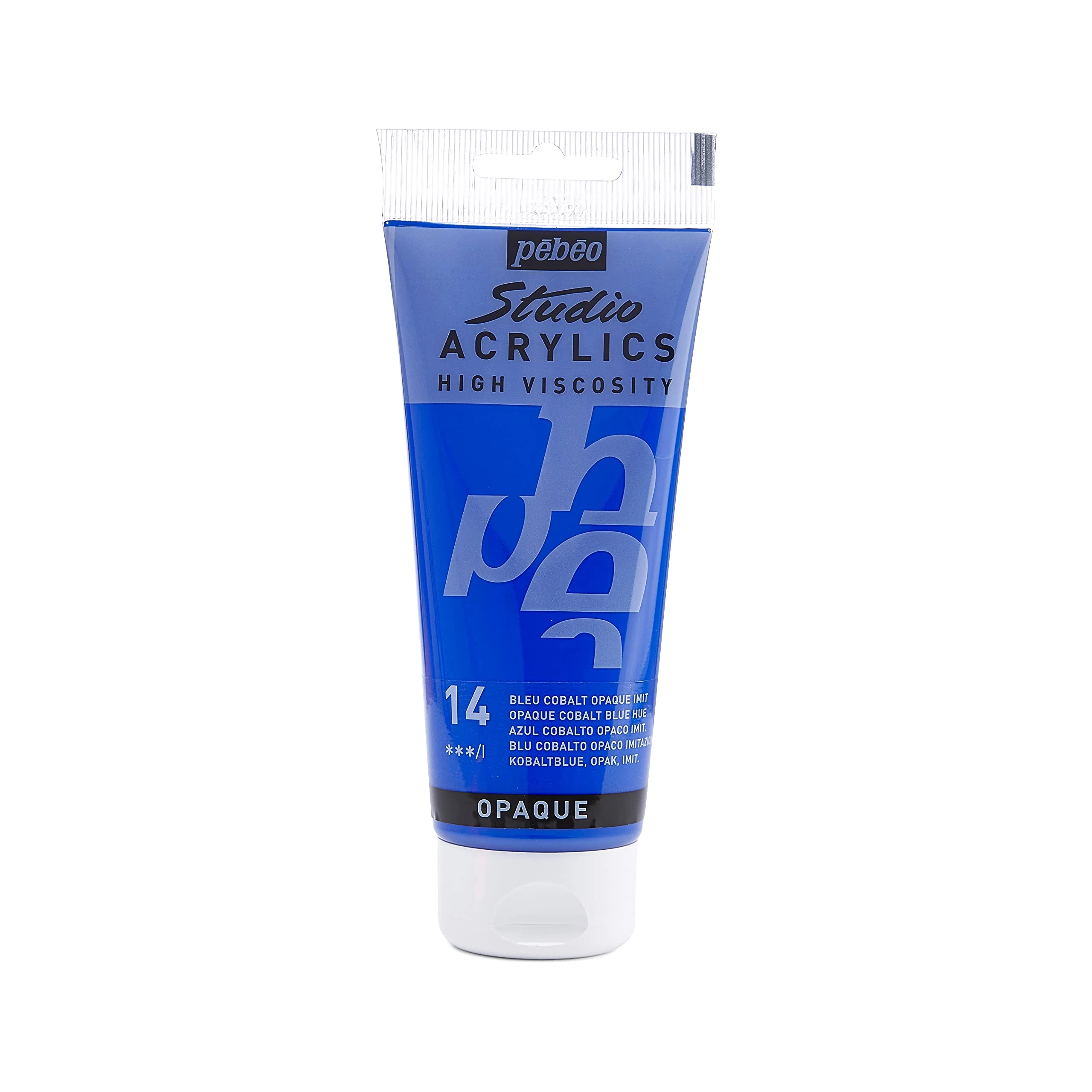 PEBEO Acrylic opaque paint - Cobalt blue - 100 ml