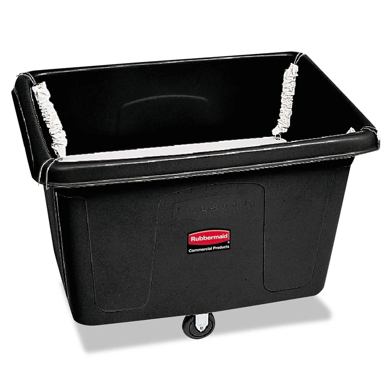 Rubbermaid 0.4 m Spring Platform Cube Truck - Black