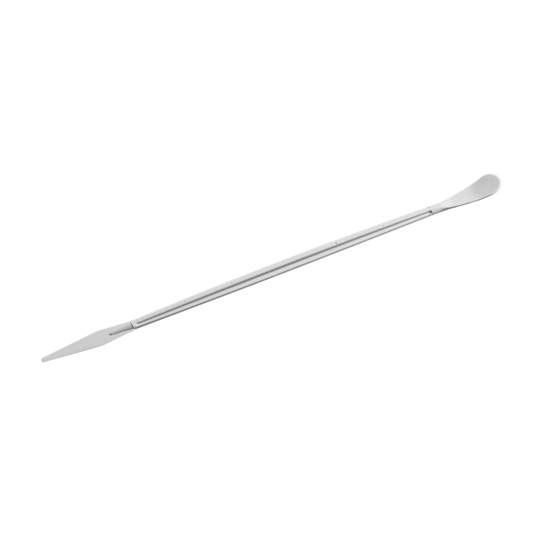 Corning 3003 Polystyrene Sterile Spatula with Tapered Blade/Spoon, 249mm Length, Individually Wrapped (Case of 100)
