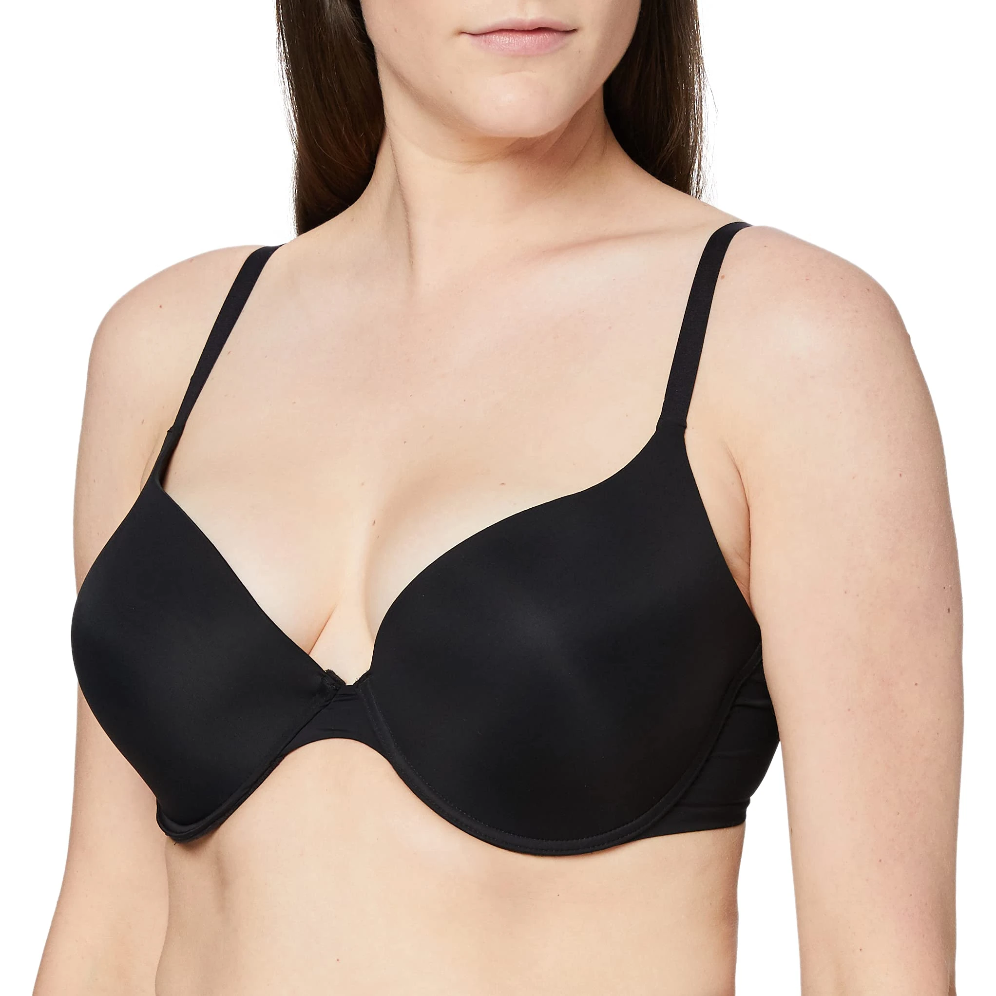 Wonderbra Women T shirt Bra , Black, 32C