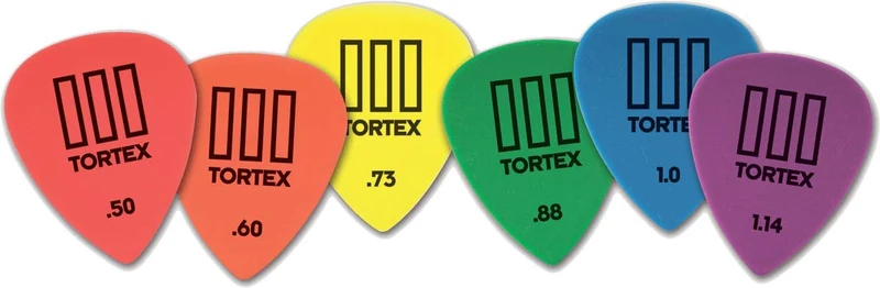 Tortex TIII Picks, Cabinet with 216 Picks, Assorted Gauges (4620)