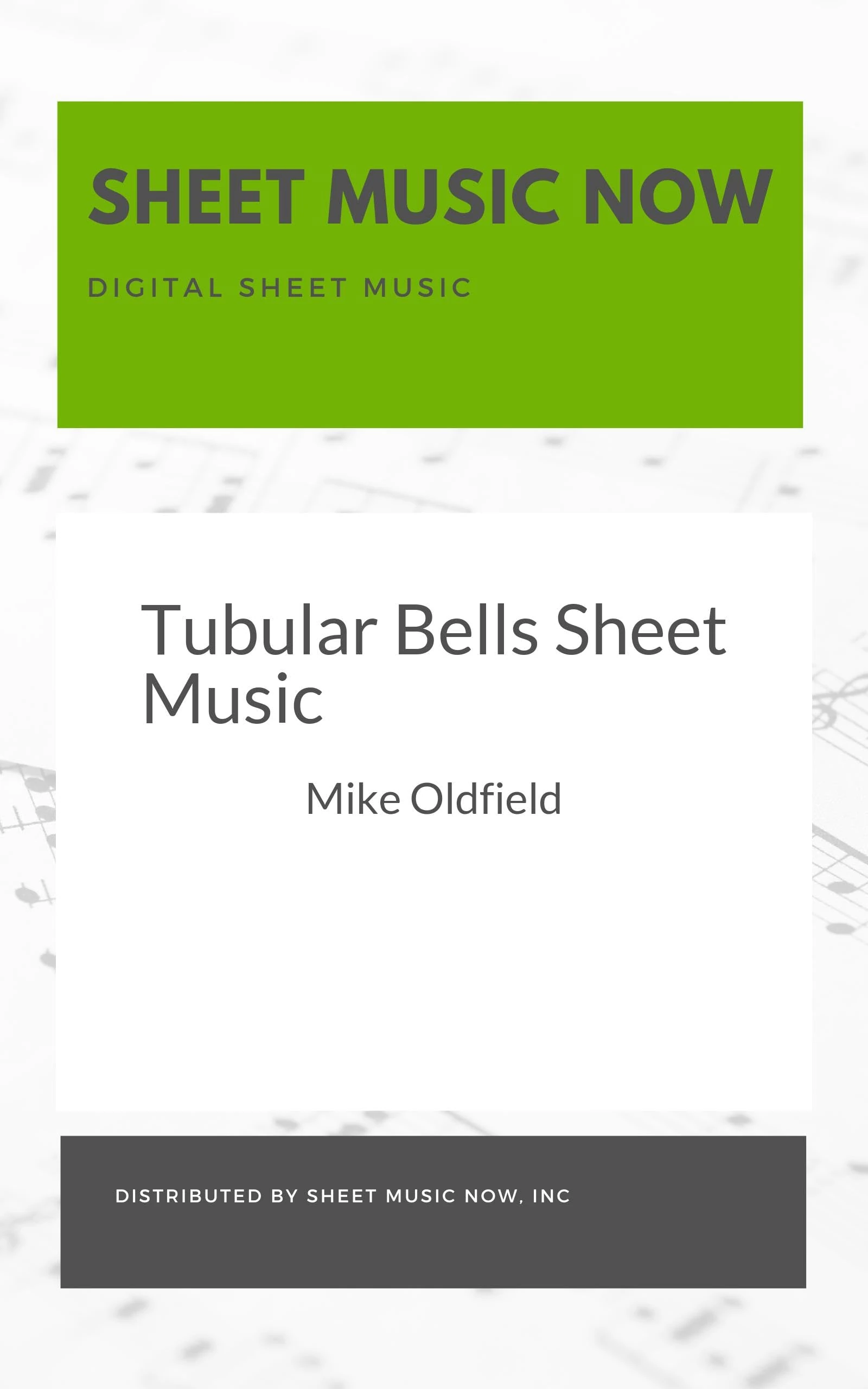 Tubular Bells Sheet Music