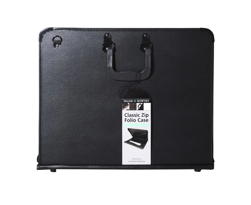 Daler-Rowney A3 - approx. 11.7 x 16.5in - 29.7 x 42 cm, Classic Zip Folio A3 - Image 1