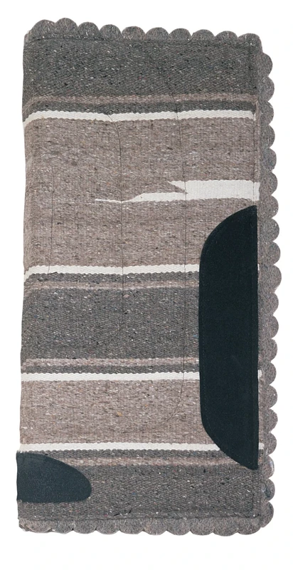 Weaver Leather Economy Scalloped Felt Lined Navajo Saddle Pad