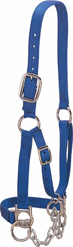 Weaver Leather Heavy-Duty Restraint Halter, Large, Blue