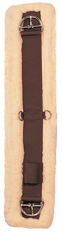 Weaver Leather Fleece Lined Super Cinch, 36-Inch, Brown/Maize