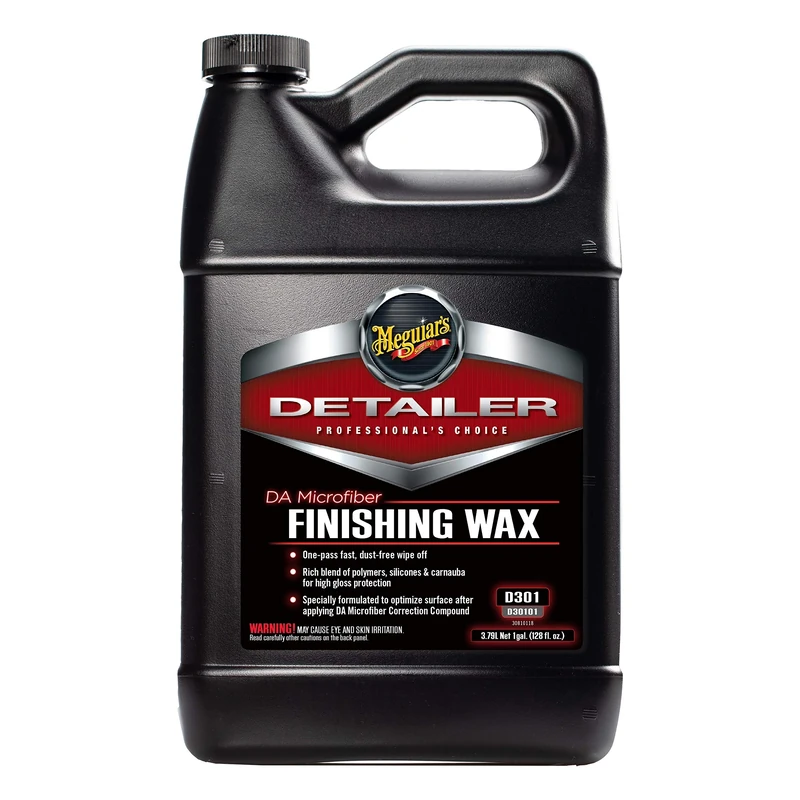 Meguiar's D30101 Detailer DA Microfibre Finishing Car Wax 3.78L