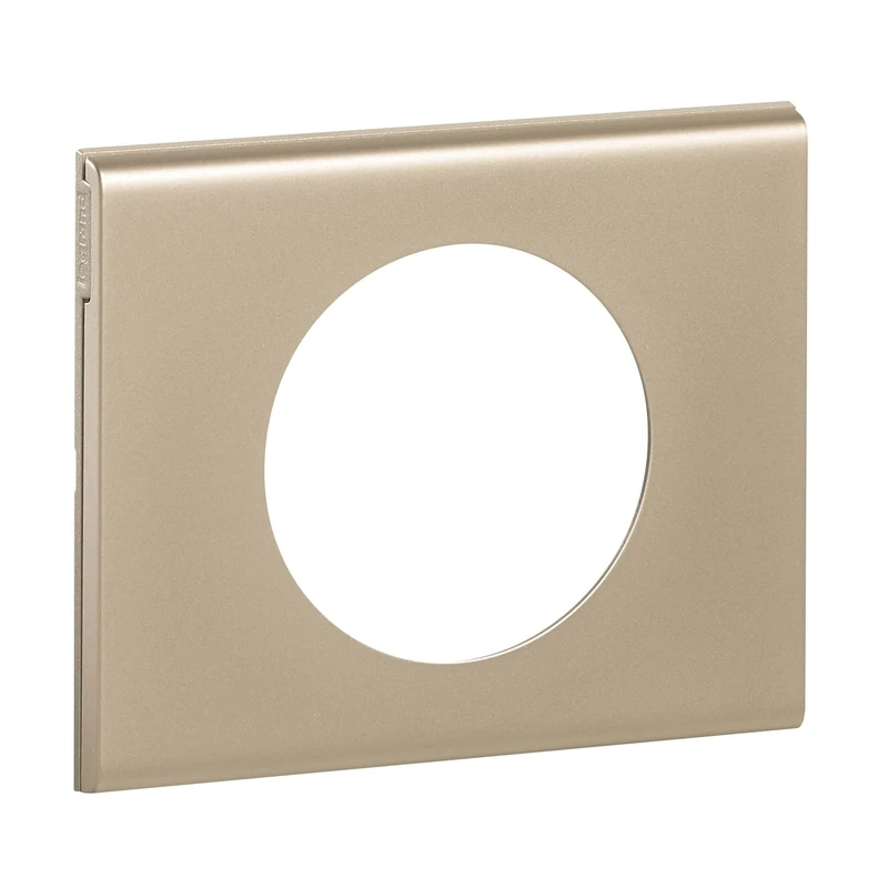 Legrand Céliane2 Single Plug Socket, Grey, LEG69111