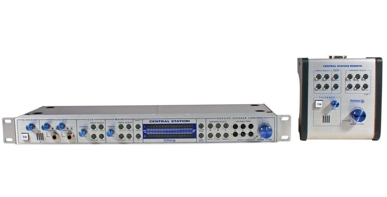 PreSonus Central Station PLUS: Studio Control Center with Remote Control