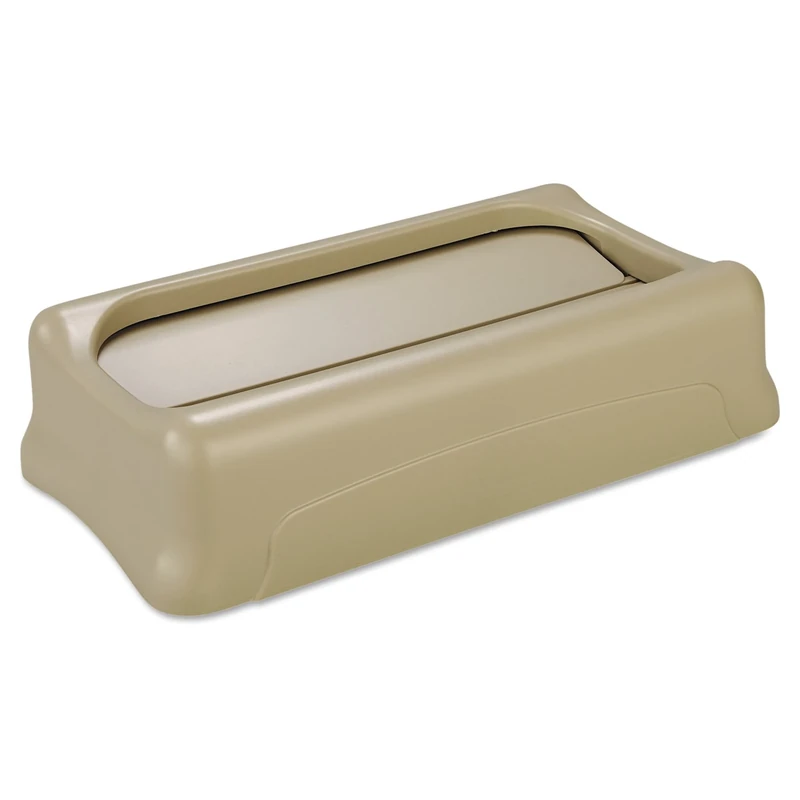 Rubbermaid Commercial FG267360BEIG Swing Lid for Slim Jim Containers, Beige
