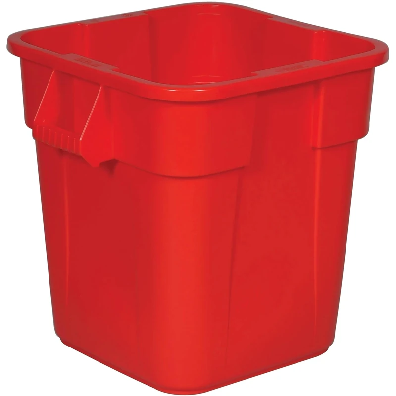 Rubbermaid Commercial Products Brute Square Container 106 Litre Red FG352600RED