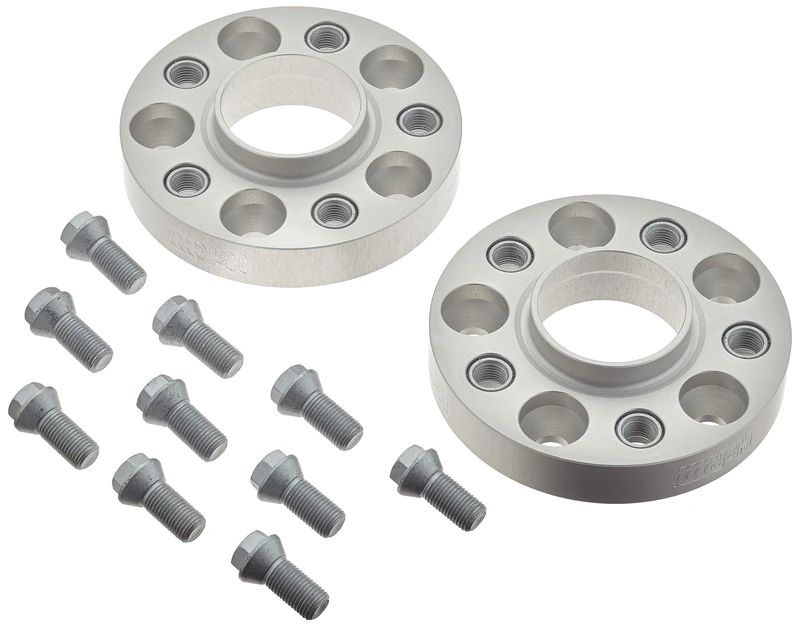 H&R DRA-System Wheel spacer set 50mm per axle - Bolt pattern 5x112 - Hub 66,5mm - Bolt size M14x1,5 - compatible with Audi/Volkswagen
