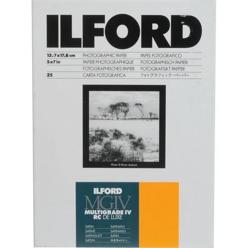 Ilford Multigrade IV RC Deluxe Photo Paper - 25 Sheets - Image 1