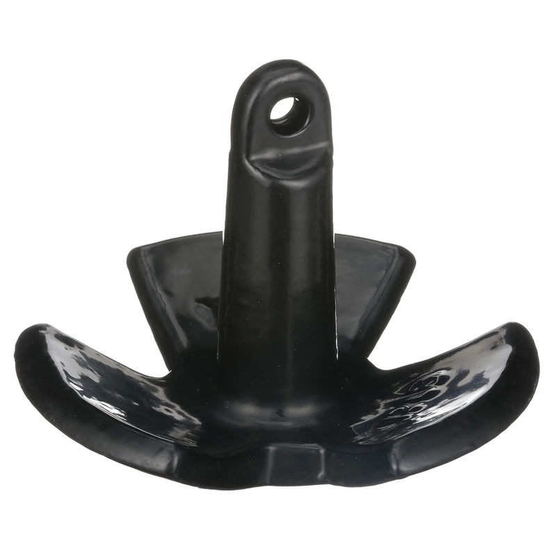 Attwood 9945B1 River Anchor, Black PVC Coated, 12-Pound