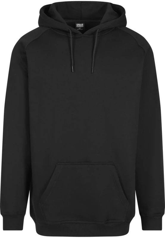 Urban Classics Men's Tall Hooded Sweatshirt, Black, M UK